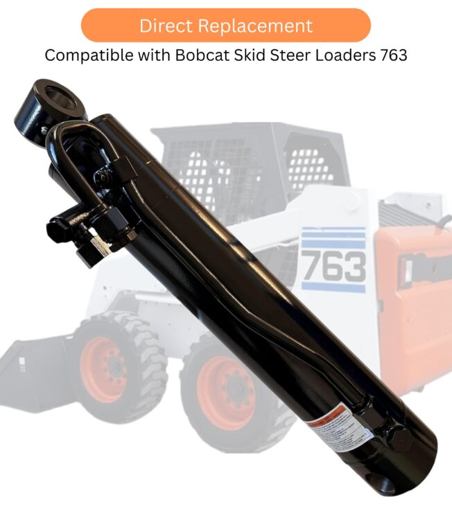 Tilt Cylinder 6804630 6539931 6586587 Compatible with Bobcat Skid Steer Loaders 753, 763, 773, S130 & Track Loader T140