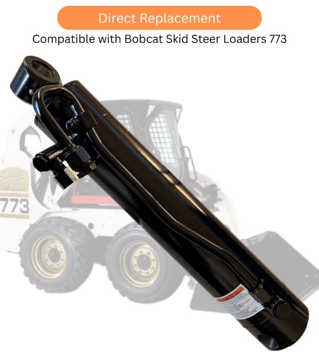 Tilt Cylinder 6804630 6539931 6586587 Compatible with Bobcat Skid Steer Loaders 753, 763, 773, S130 & Track Loader T140