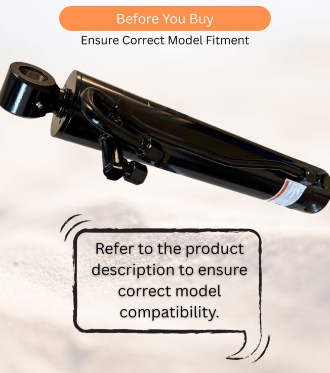 Tilt Cylinder 6804630 6539931 6586587 Compatible with Bobcat Skid Steer Loaders 753, 763, 773, S130 & Track Loader T140